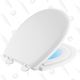 Delta Faucet Nightlight Toilet Seat, $60